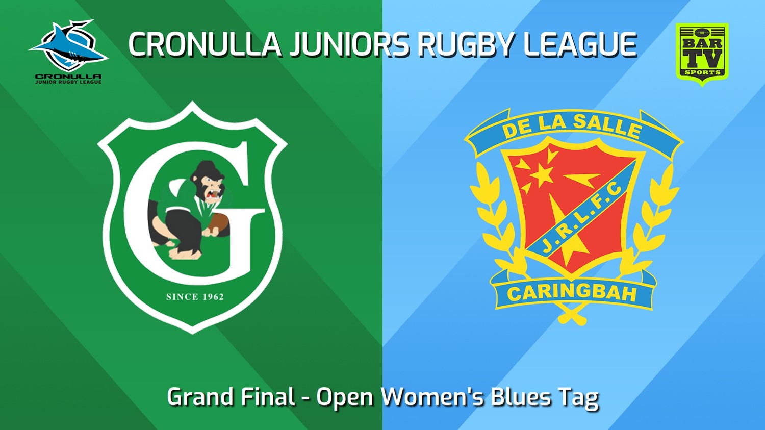 250830-video-Cronulla Juniors Grand Final - Over 30 Women's Blues Tag - Gymea Gorillas v De La Salle Slate Image