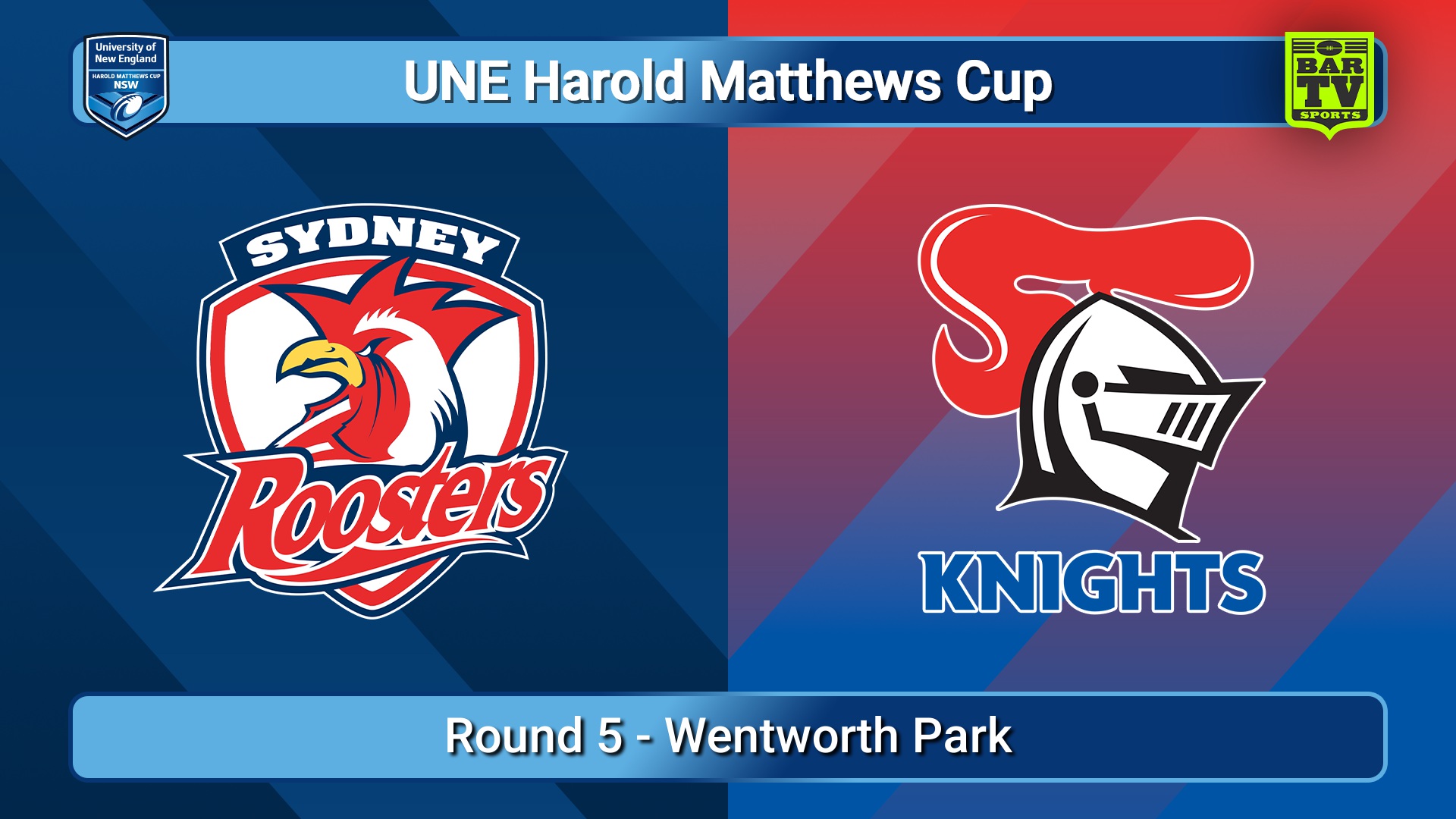 250301-video-UNE Harold Matthews Cup Round 5 - Sydney Roosters v Newcastle Knights Slate Image
