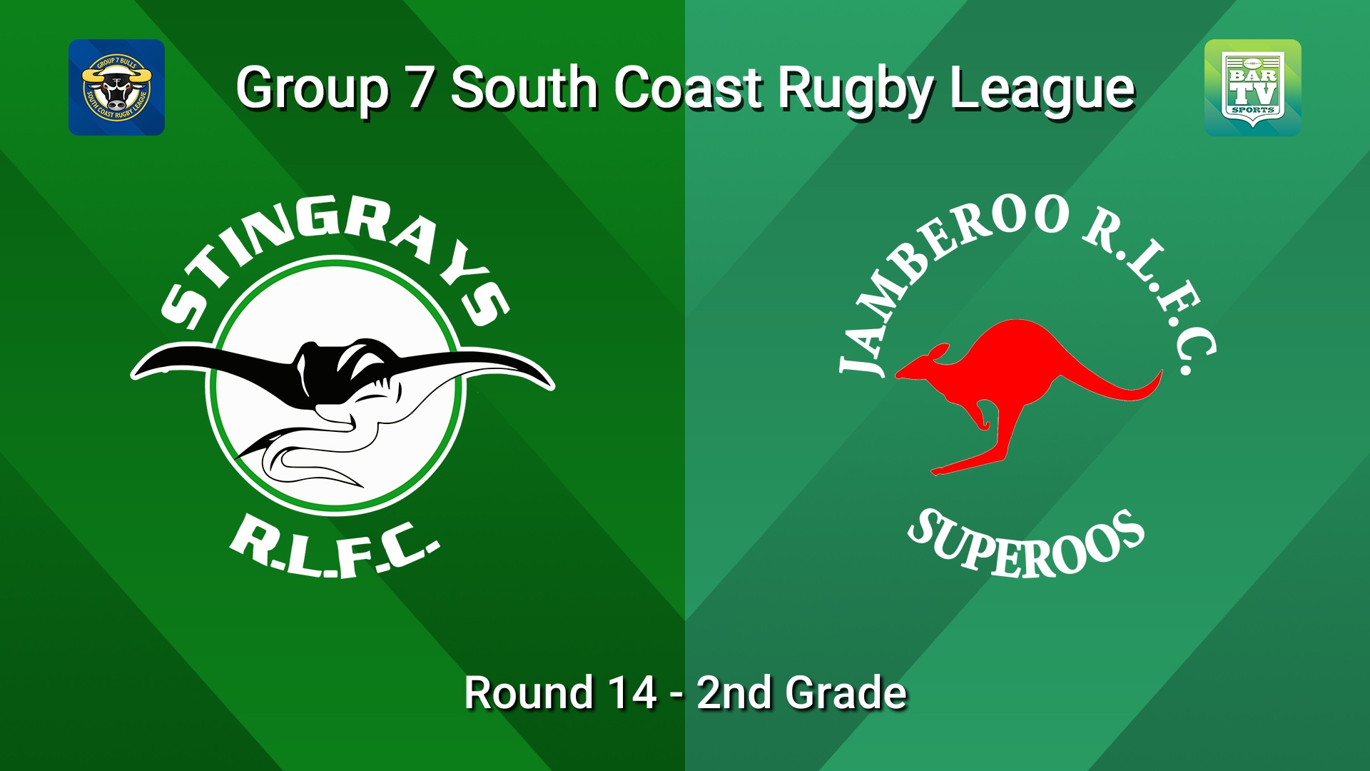260802-video-South Coast Round 14 - 2nd Grade - Stingrays of Shellharbour v Jamberoo Superoos Slate Image