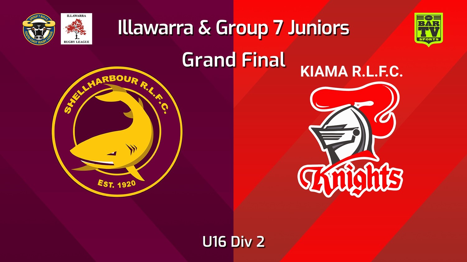 250907-video-Illawarra and Group 7 Merged Juniors Grand Final - U16 Div 2 - Shellharbour Sharks v Kiama Knights Slate Image