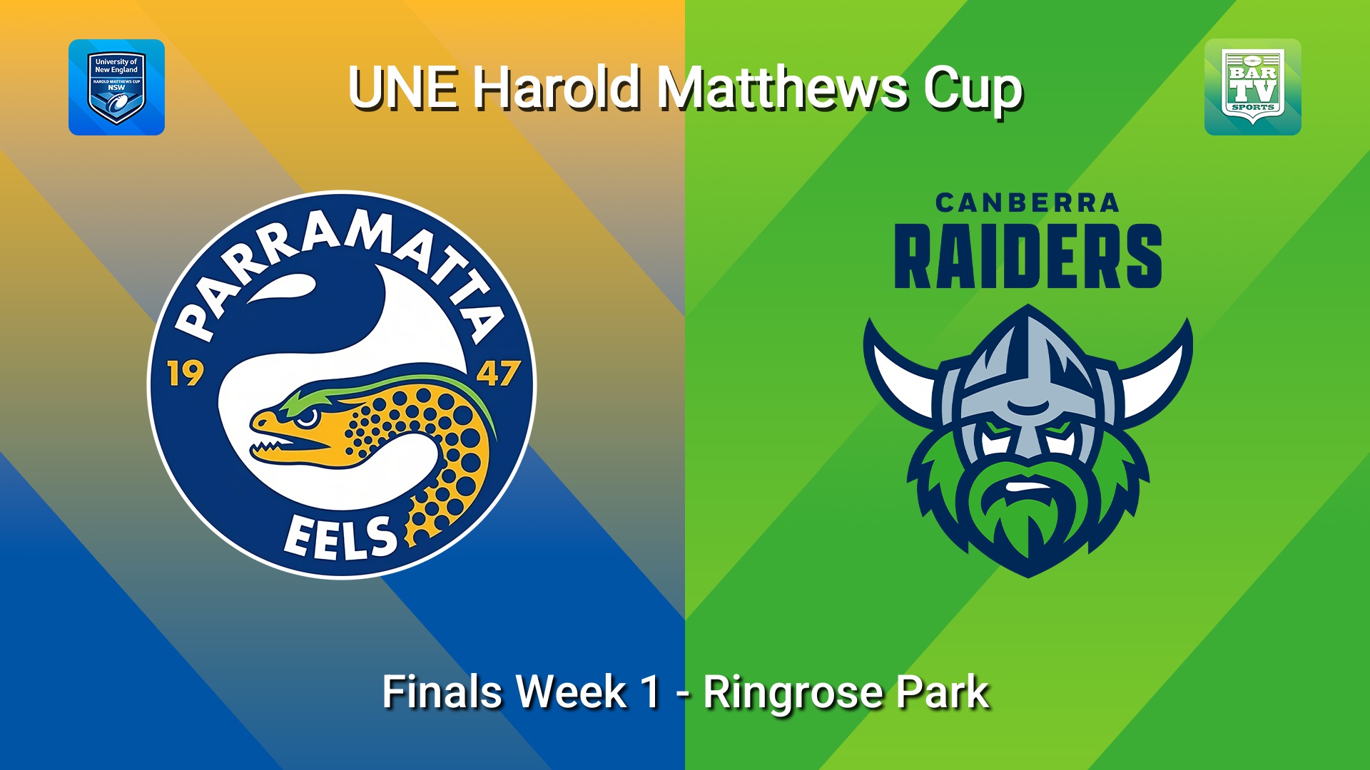 260411-video-UNE Harold Matthews Cup Finals Week 1 - Parramatta Eels v Canberra Raiders Minigame Slate Image