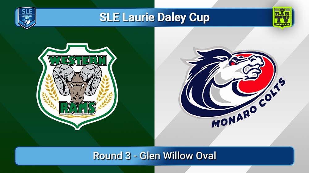 250222-video-SLE Laurie Daley Cup Round 3 - Premier U21 - Western Rams v Monaro Colts Slate Image