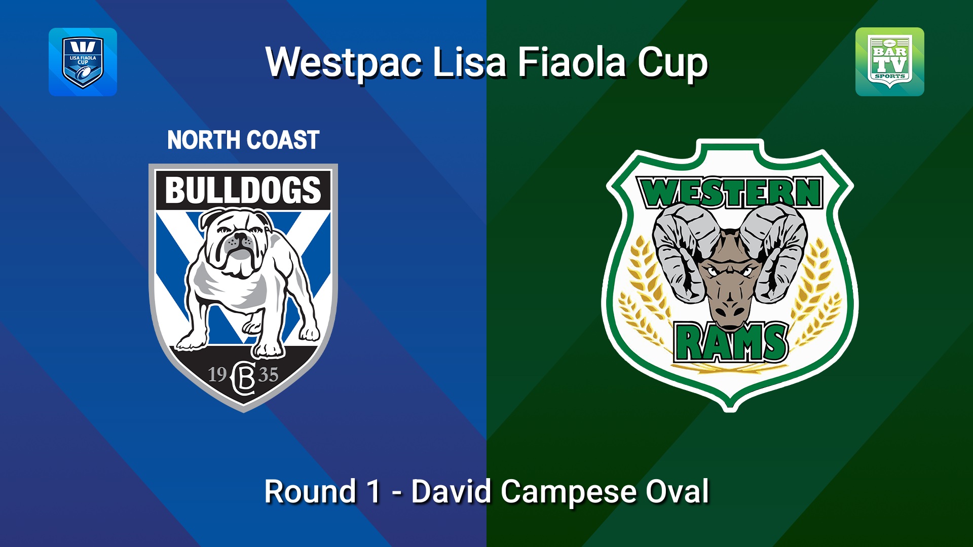 260131-video-Westpac Lisa Fiaola Cup (Regional) Round 1 - North Coast Bulldogs v Western Rams Slate Image