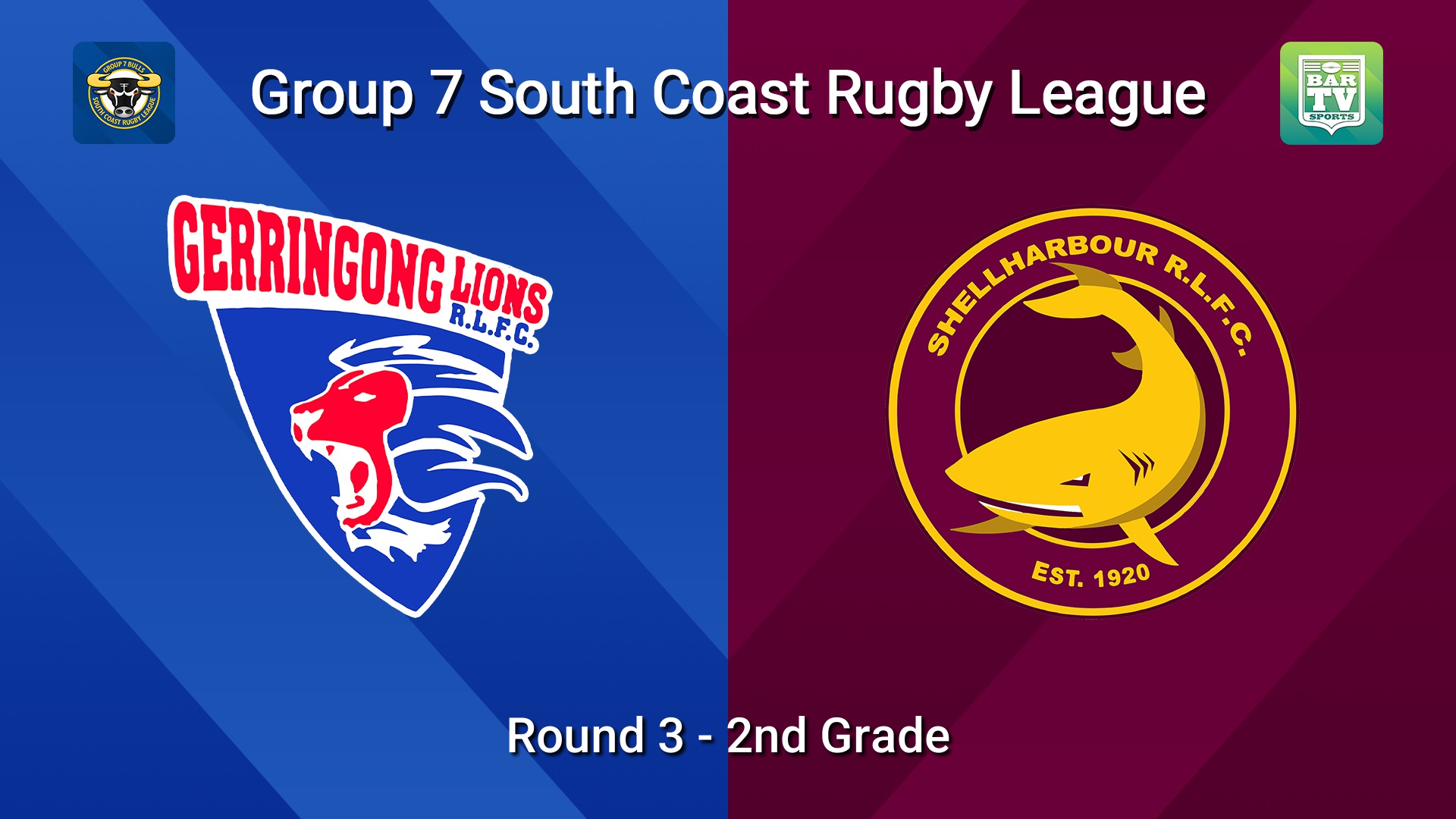 260502-video-South Coast Round 3 - 2nd Grade - Gerringong v Shellharbour Sharks Slate Image