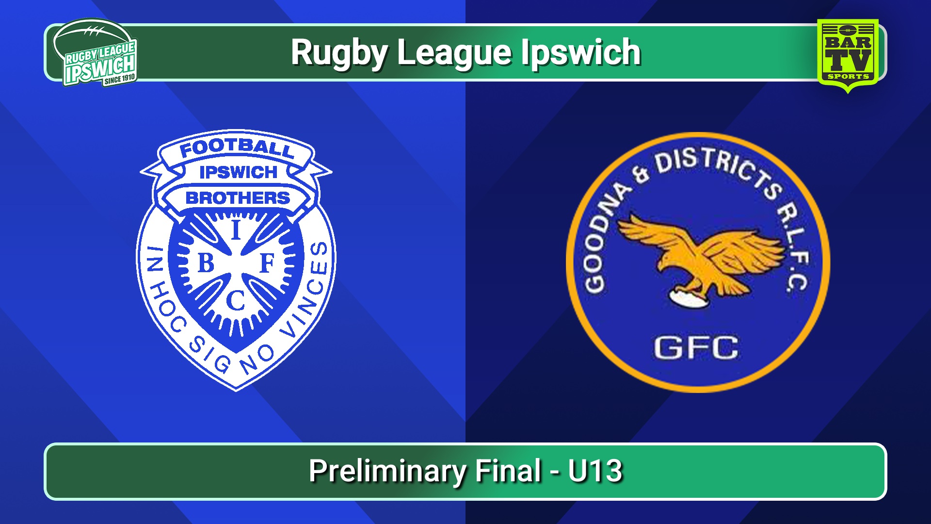 250905-video-Rugby League Ipswich Preliminary Final - U13 - Brothers Ipswich v Goodna Slate Image
