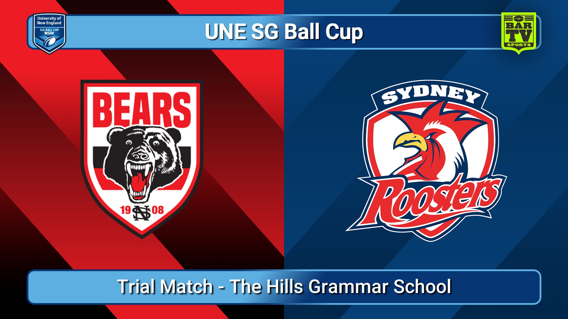 251213-video-UNE SG Ball Cup Trial Match - North Sydney Bears v Sydney Roosters Slate Image