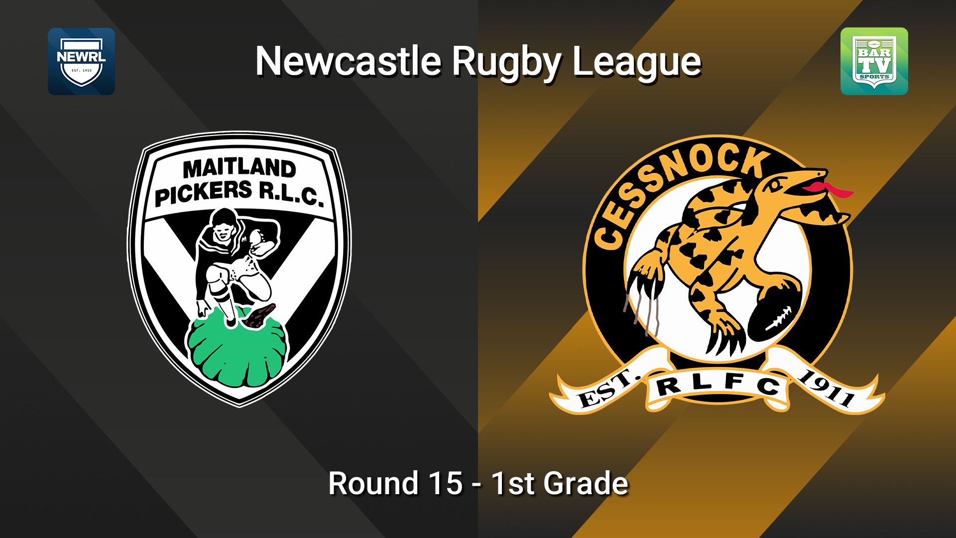 260801-video-Newcastle RL Round 15 - 1st Grade - Maitland Pickers v Cessnock Goannas Slate Image