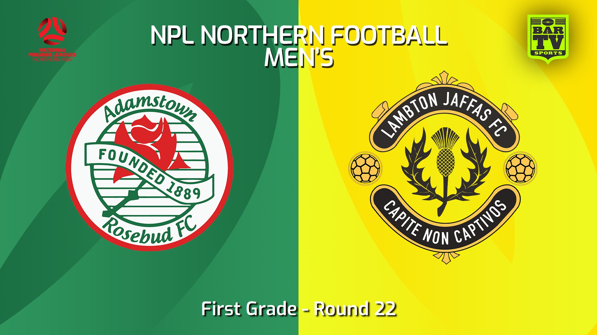 240818-video-NNSW NPLM Round 22 - Adamstown Rosebud FC v Lambton Jaffas FC Slate Image