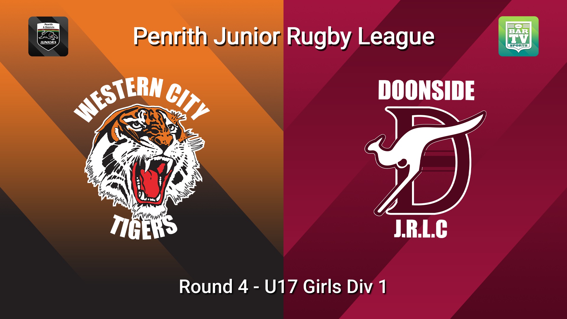 260516-video-Penrith & District Junior Rugby League Round 4 - U17 Girls Div 1 - Western City Tigers v Doonside Slate Image