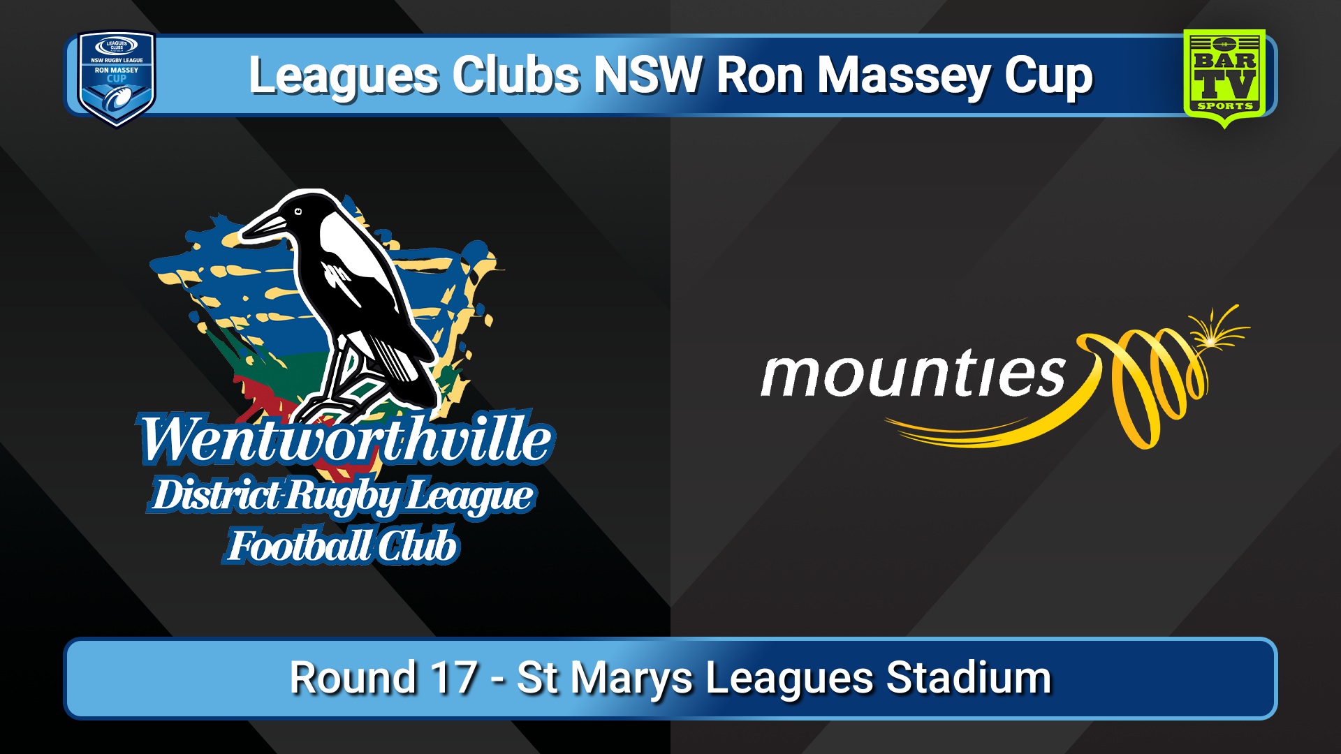 250726-video-Ron Massey Cup Round 17 - Wentworthville Magpies  v Mounties Slate Image