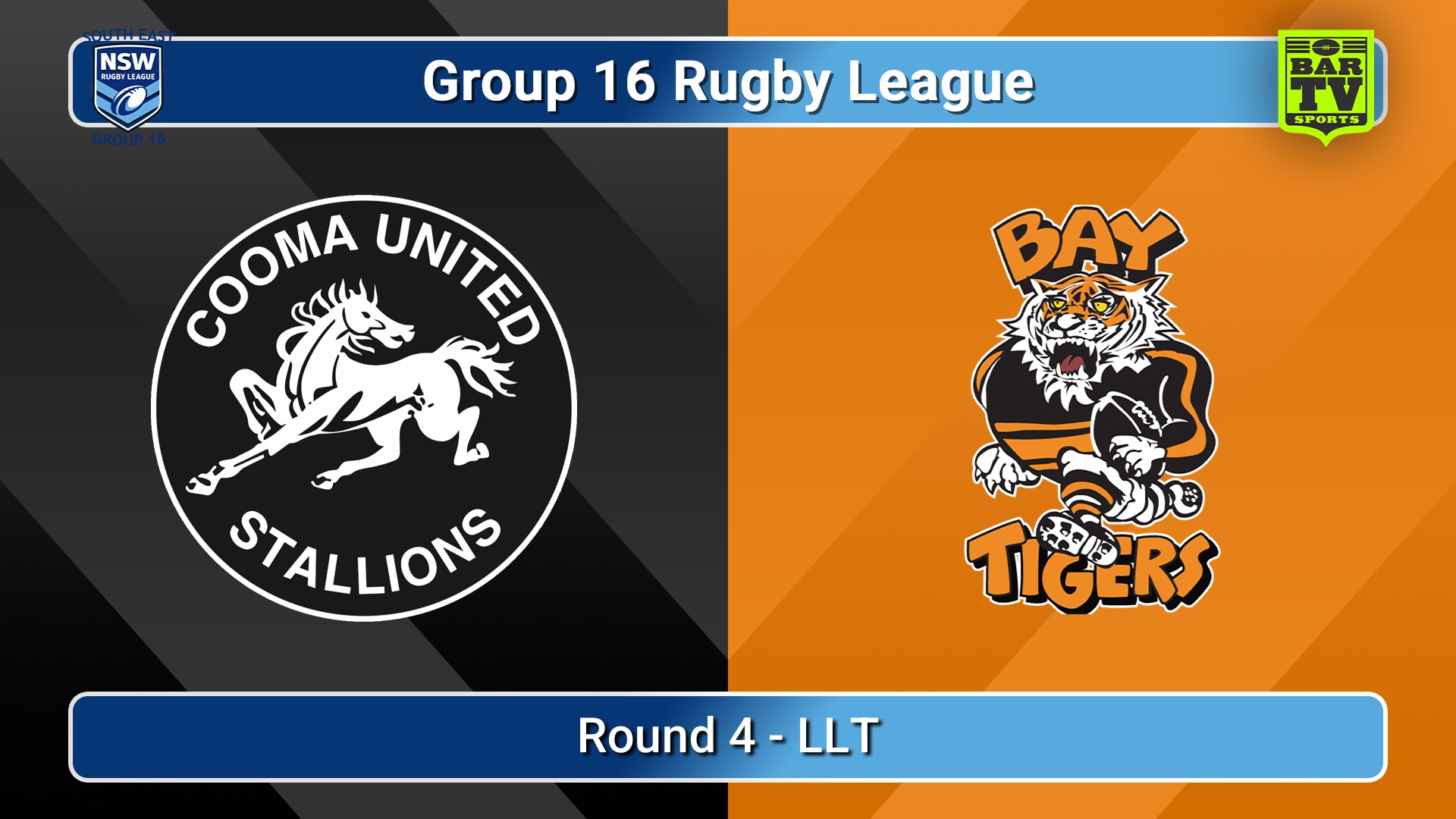 260517-video-Group 16 Rugby League  Round 4 - LLT - Cooma Stallions v Bateman's Bay Tigers Slate Image