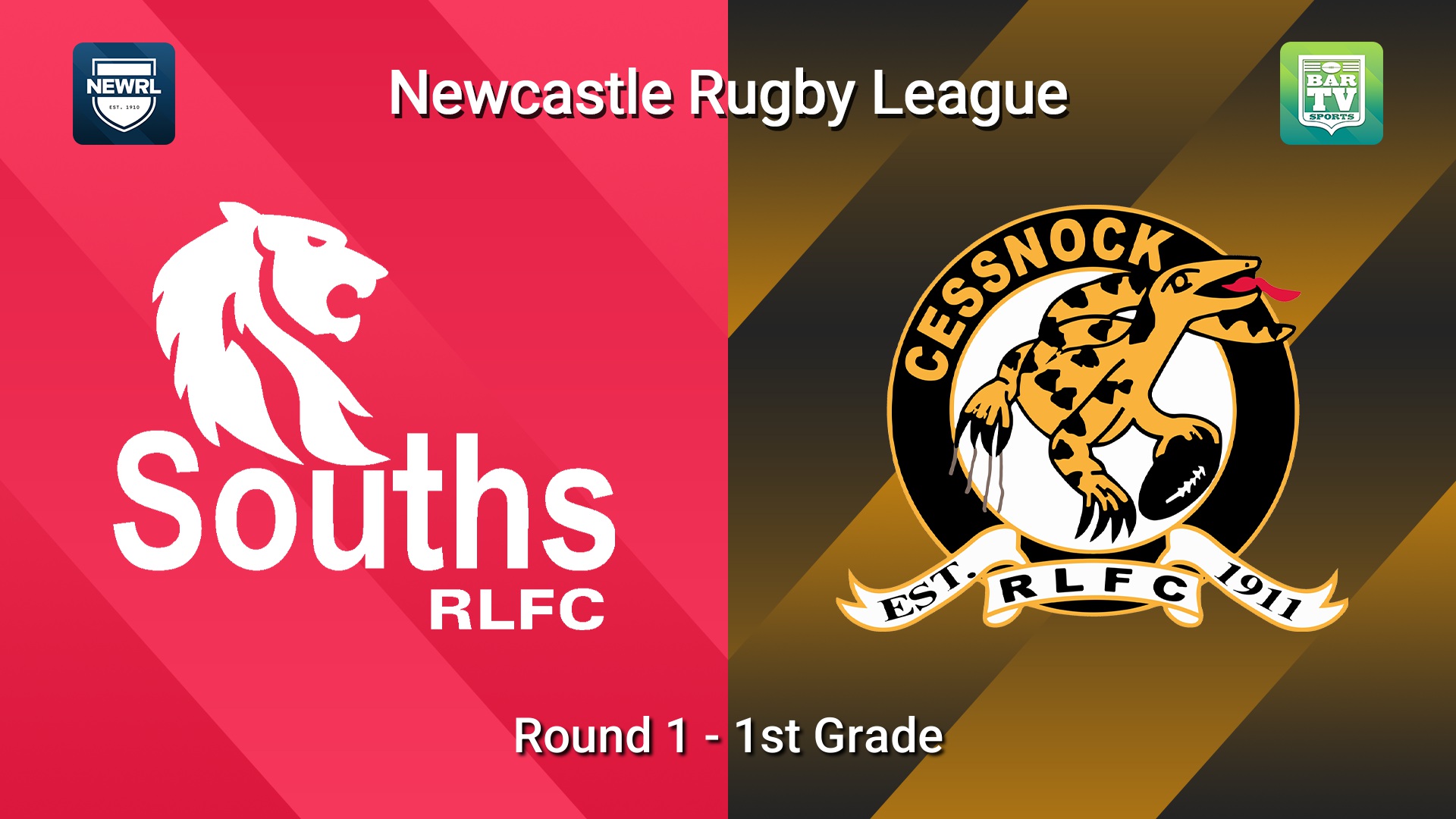 260411-video-Newcastle RL Round 1 - 1st Grade - South Newcastle Lions v Cessnock Goannas Minigame Slate Image