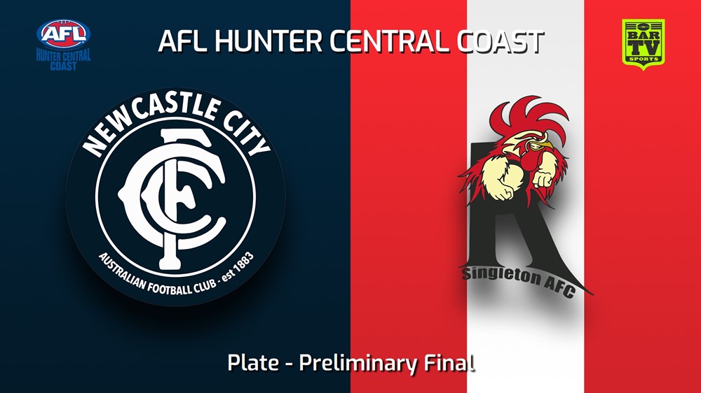 250906-video-AFL Hunter Central Coast Preliminary Final - Plate - Newcastle City  v Singleton Roosters Slate Image