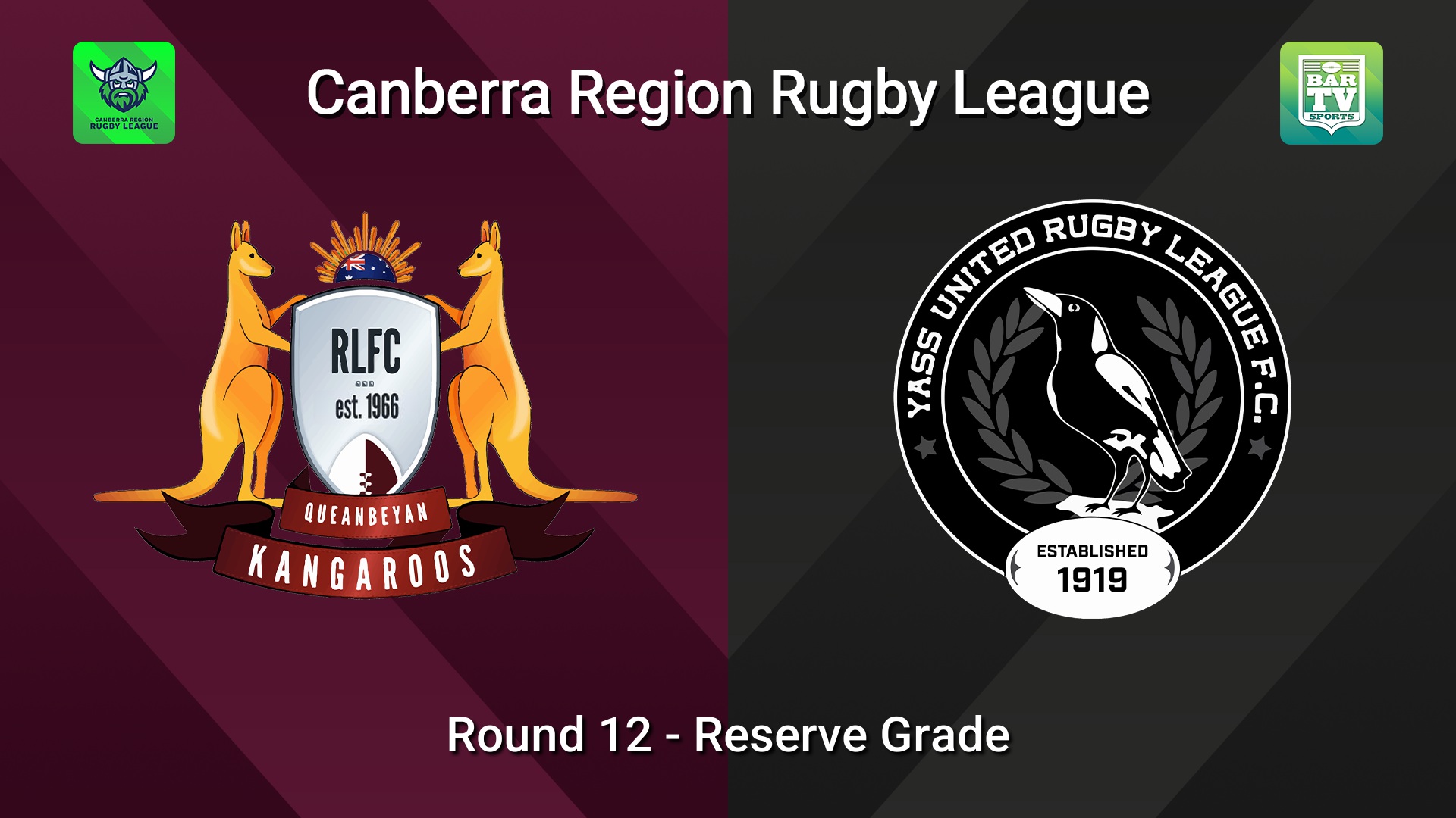 260711-video-Canberra Round 12 - Reserve Grade - Queanbeyan Kangaroos v Yass Magpies Slate Image