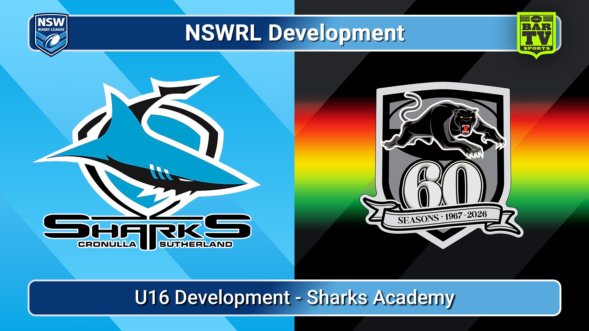 260206-video-NSWRL Development Trial Match - U16 Development - Cronulla-Sutherland Sharks v Penrith Panthers Slate Image