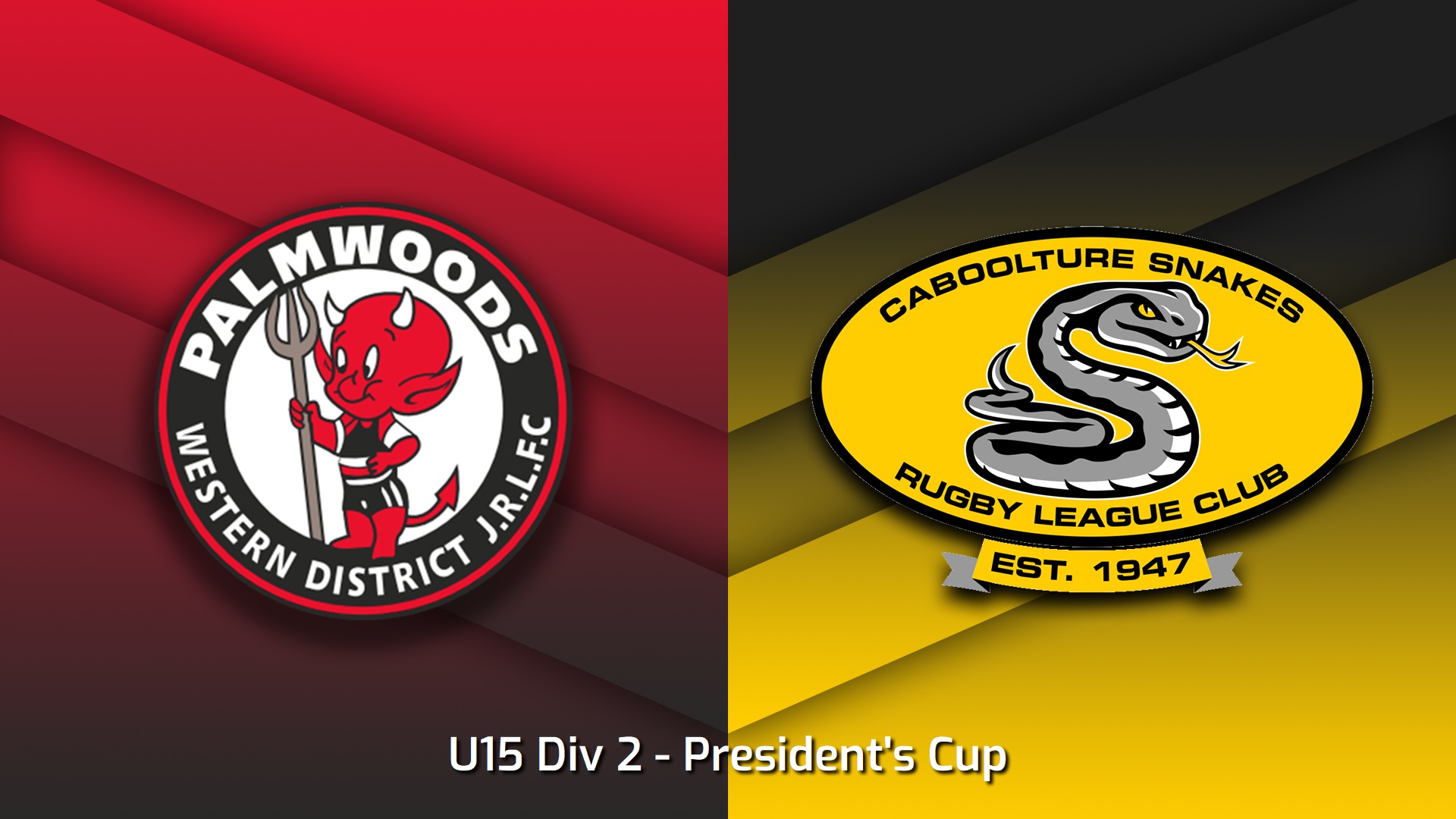 230603-Sunshine Coast Junior Rugby League President's Cup - U15 Div 2 - Palmwoods Devils v Caboolture Snakes Slate Image