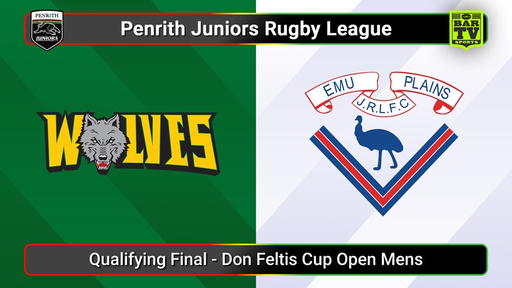250831-video-Penrith & District Junior Rugby League Qualifying Final - Don Feltis Cup Open Mens - Windsor Wolves v Emu Plains Slate Image