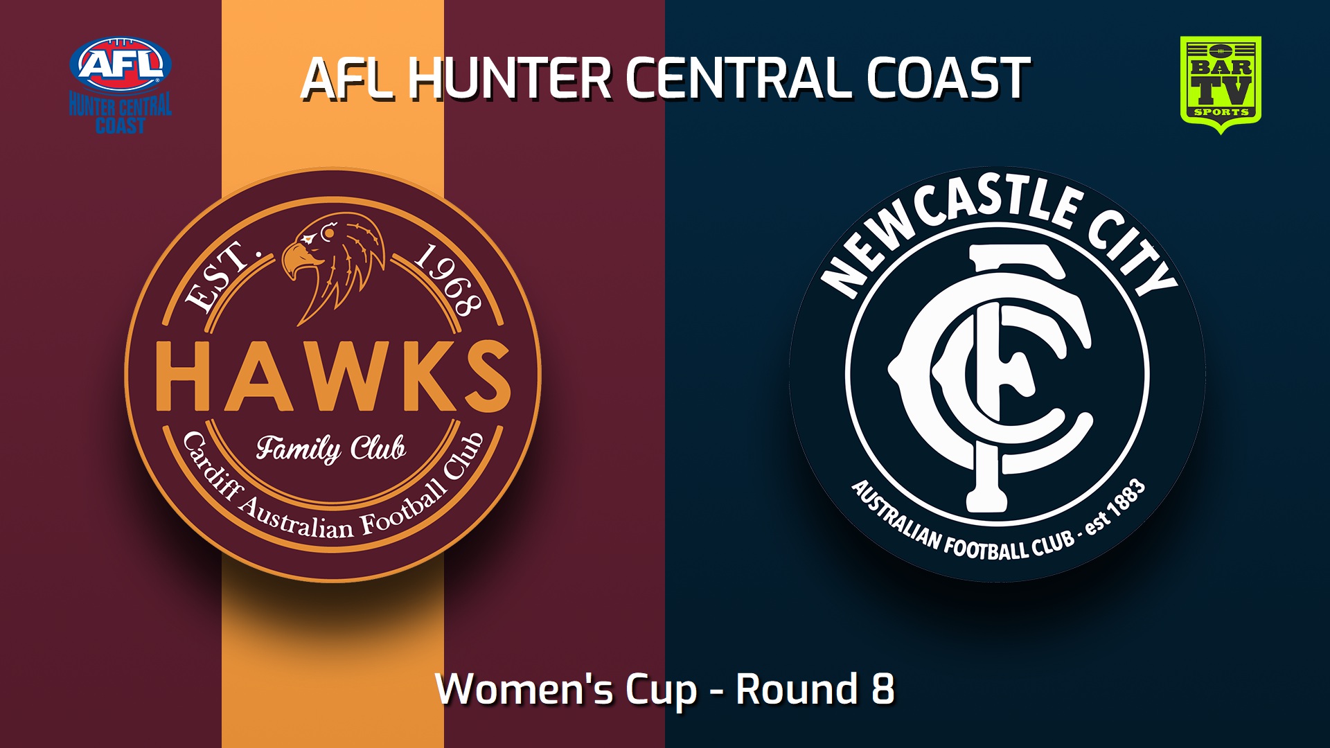 250614-video-AFL Hunter Central Coast Round 8 - Women's Cup - Cardiff Hawks v Newcastle City  Slate Image