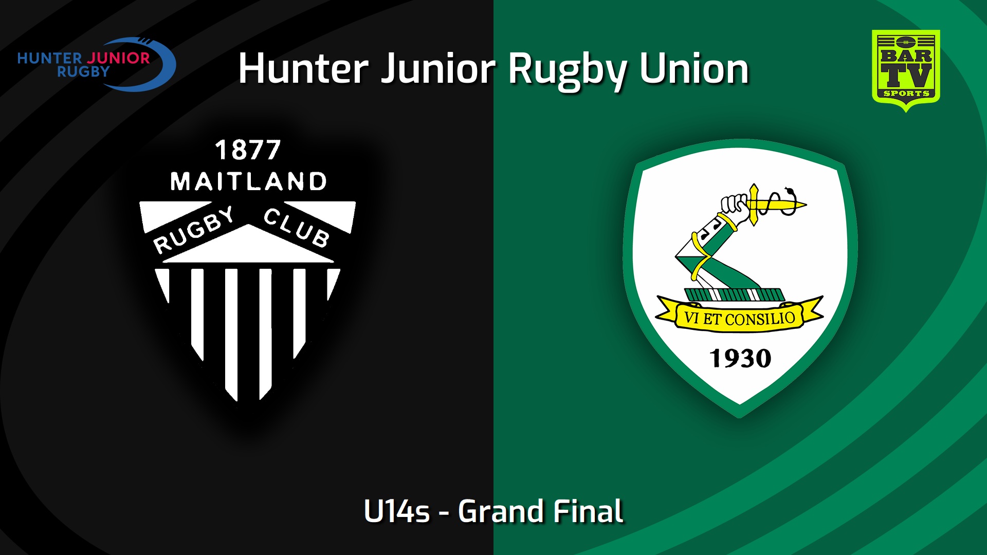 240914-video-Hunter Junior Rugby Union Grand Final - U14s - Maitland v Merewether Carlton Slate Image