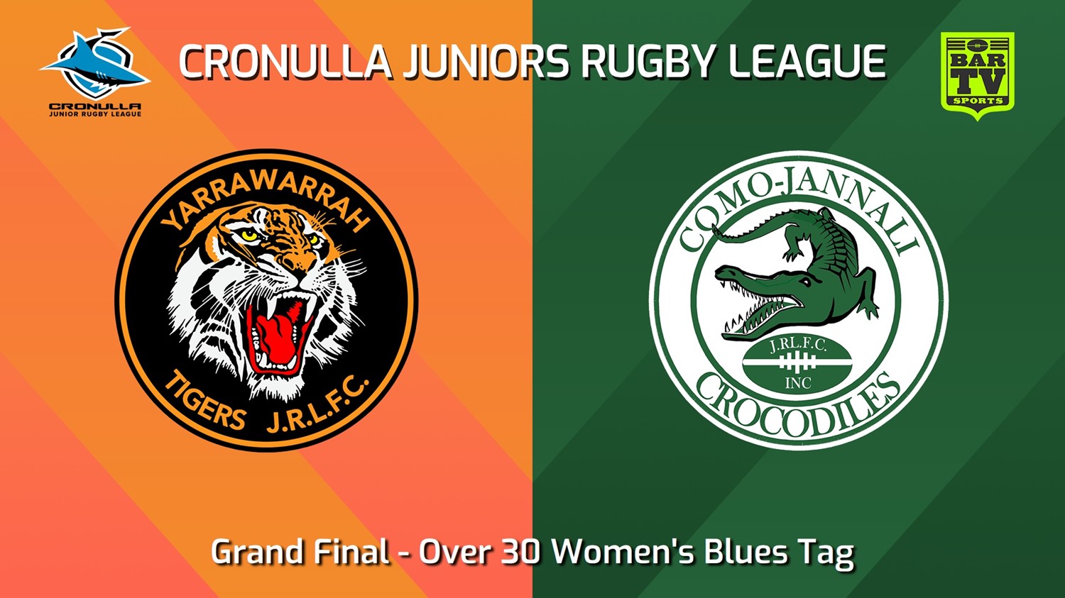 250830-video-Cronulla Juniors Grand Final - Over 30 Women's Blues Tag - Yarrawarrah Tigers v Como Jannali Crocodiles Slate Image