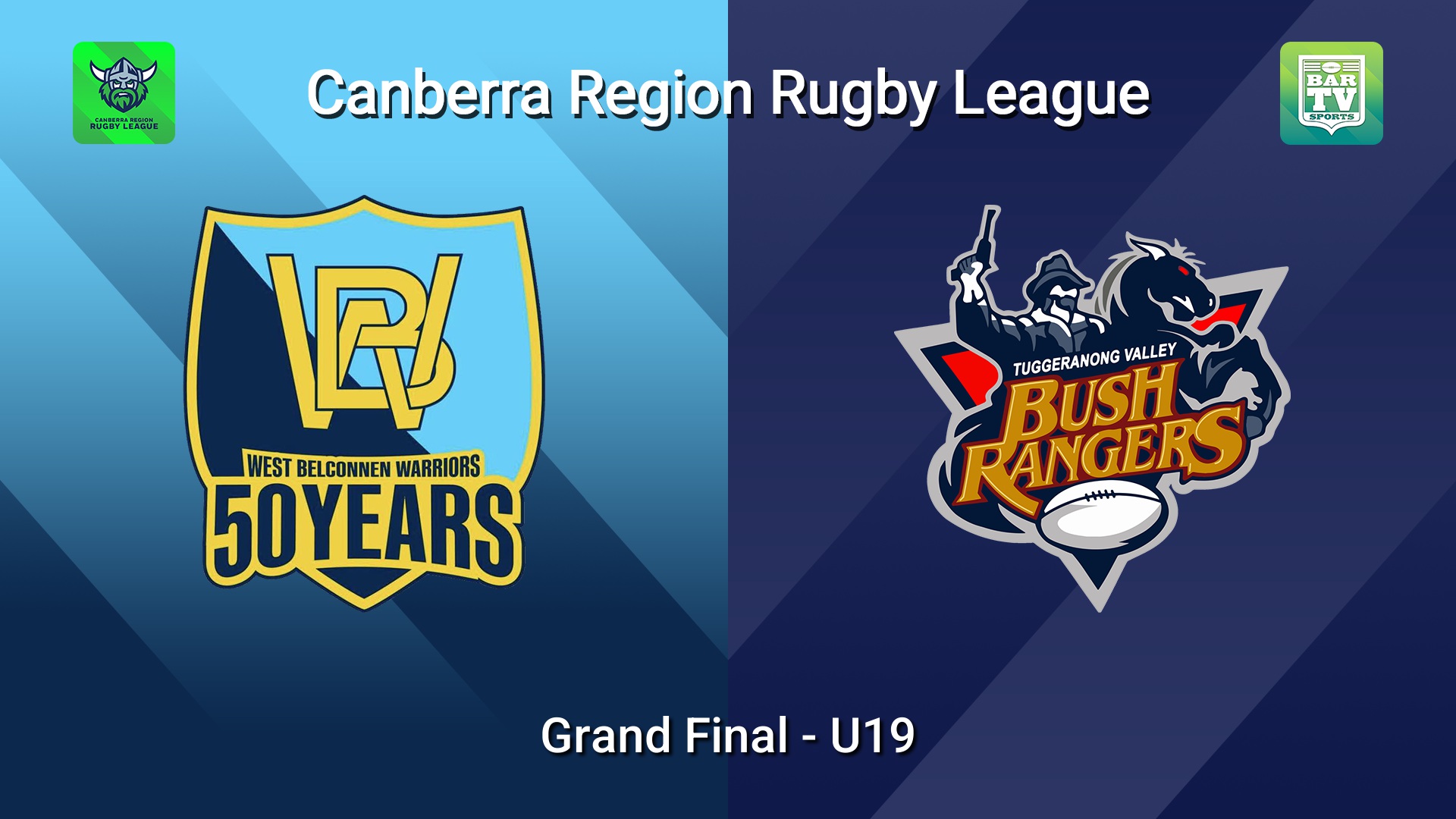 260919-video-Canberra Grand Final - U19 - West Belconnen Warriors v Tuggeranong Bushrangers Minigame Slate Image
