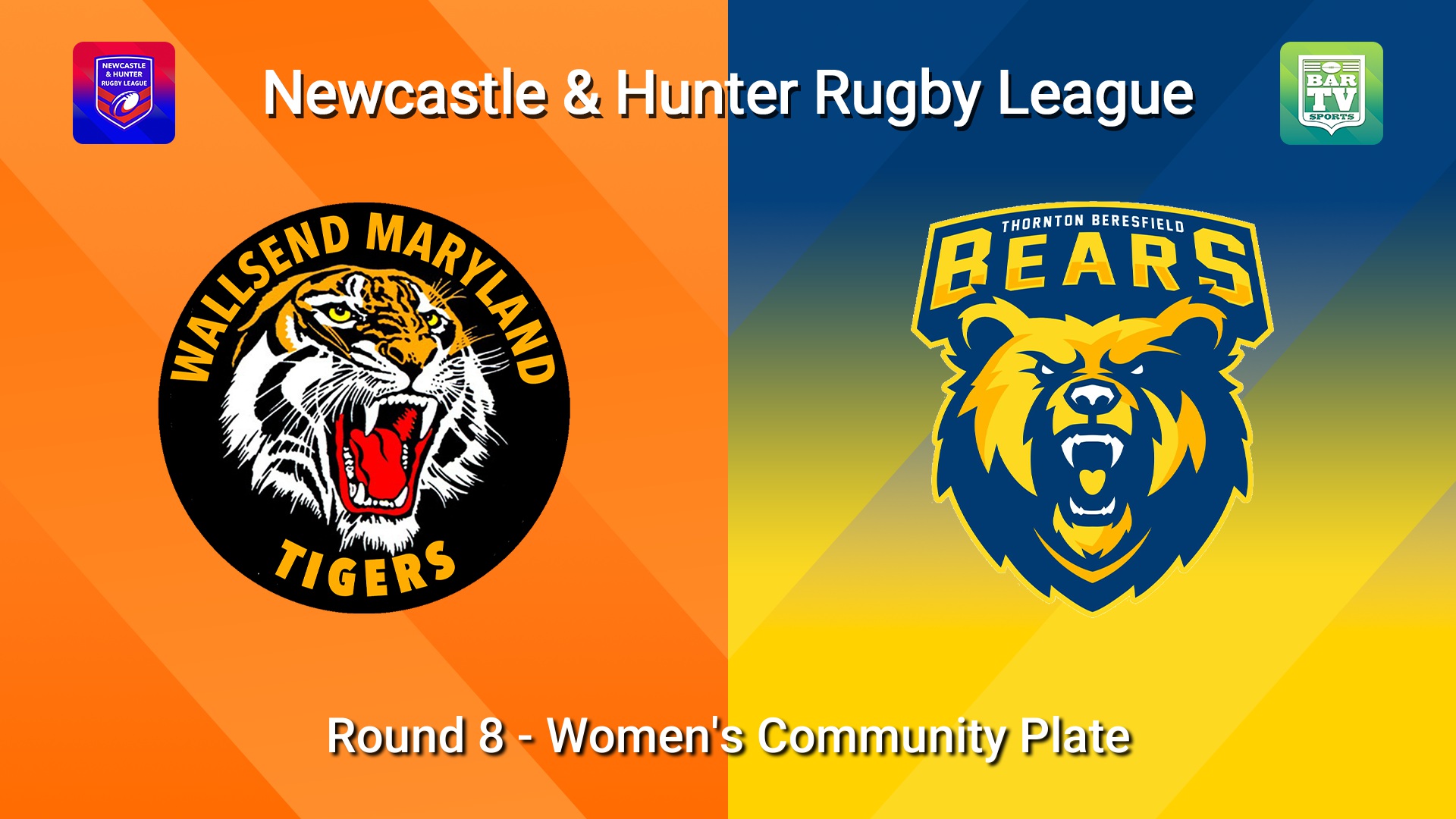 260620-video-NHRL Round 8 - Women's Community Plate - Wallsend Maryland Tigers v Thornton Beresfield Bears Slate Image