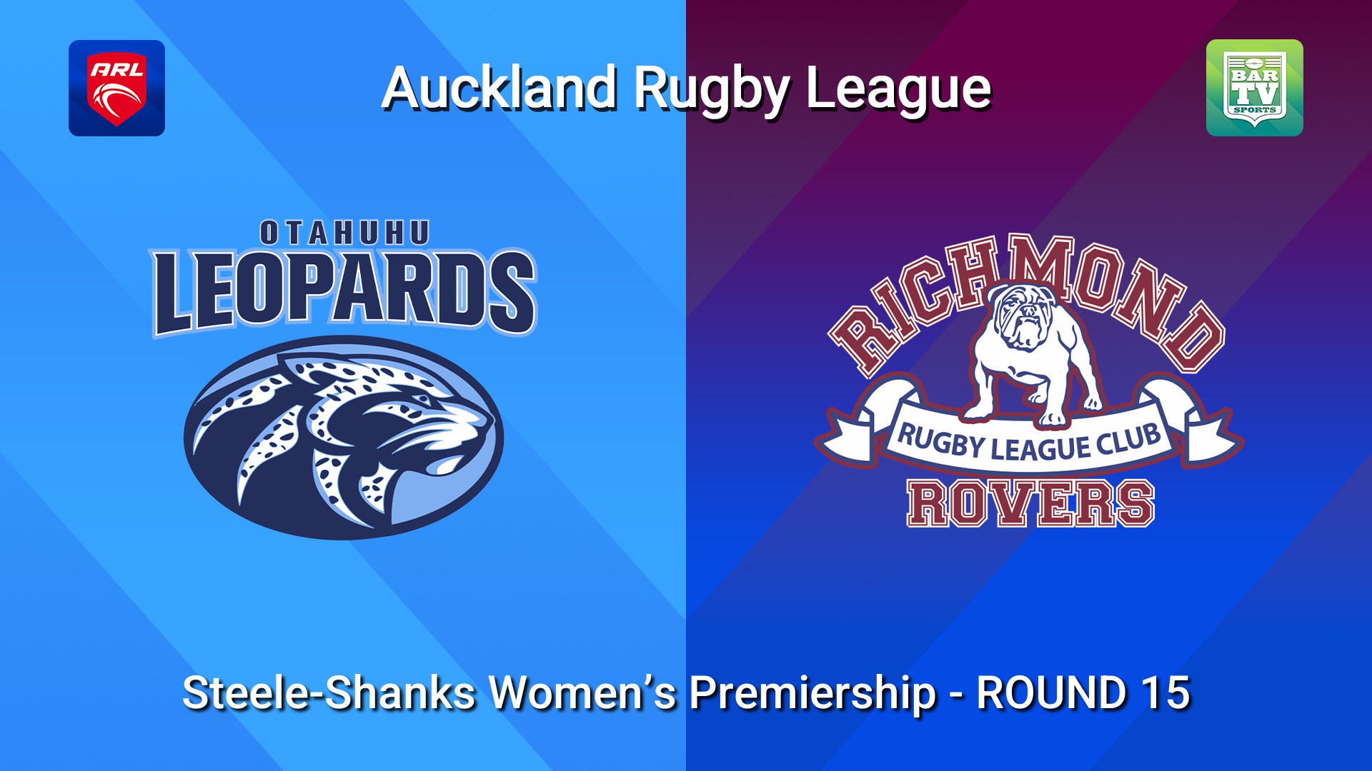 260801-video-Auckland RL ROUND 15 - Steele-Shanks Women’s Premiership - Otahuhu Leopards v Richmond Rovers Slate Image