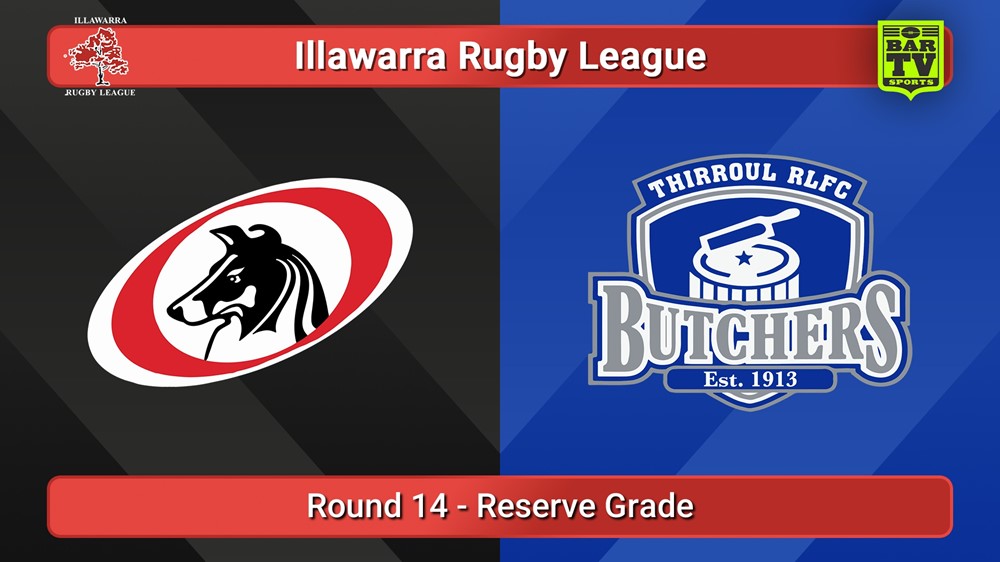 250816-video-Illawarra Round 14 - Reserve Grade - Collegians v Thirroul Butchers Slate Image