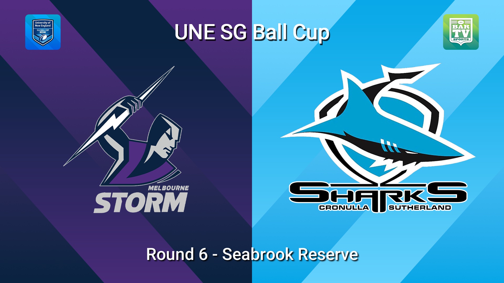 260314-video-UNE SG Ball Cup Round 6 - Melbourne Storm v Cronulla-Sutherland Sharks Slate Image