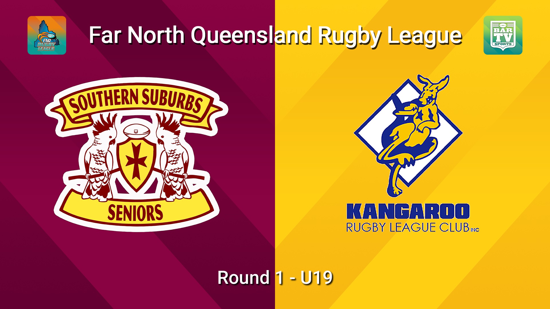 260718-video-FNQ Rugby League Round 1 - O'Neills U19s - Southern Suburbs v Cairns Kangaroos Slate Image