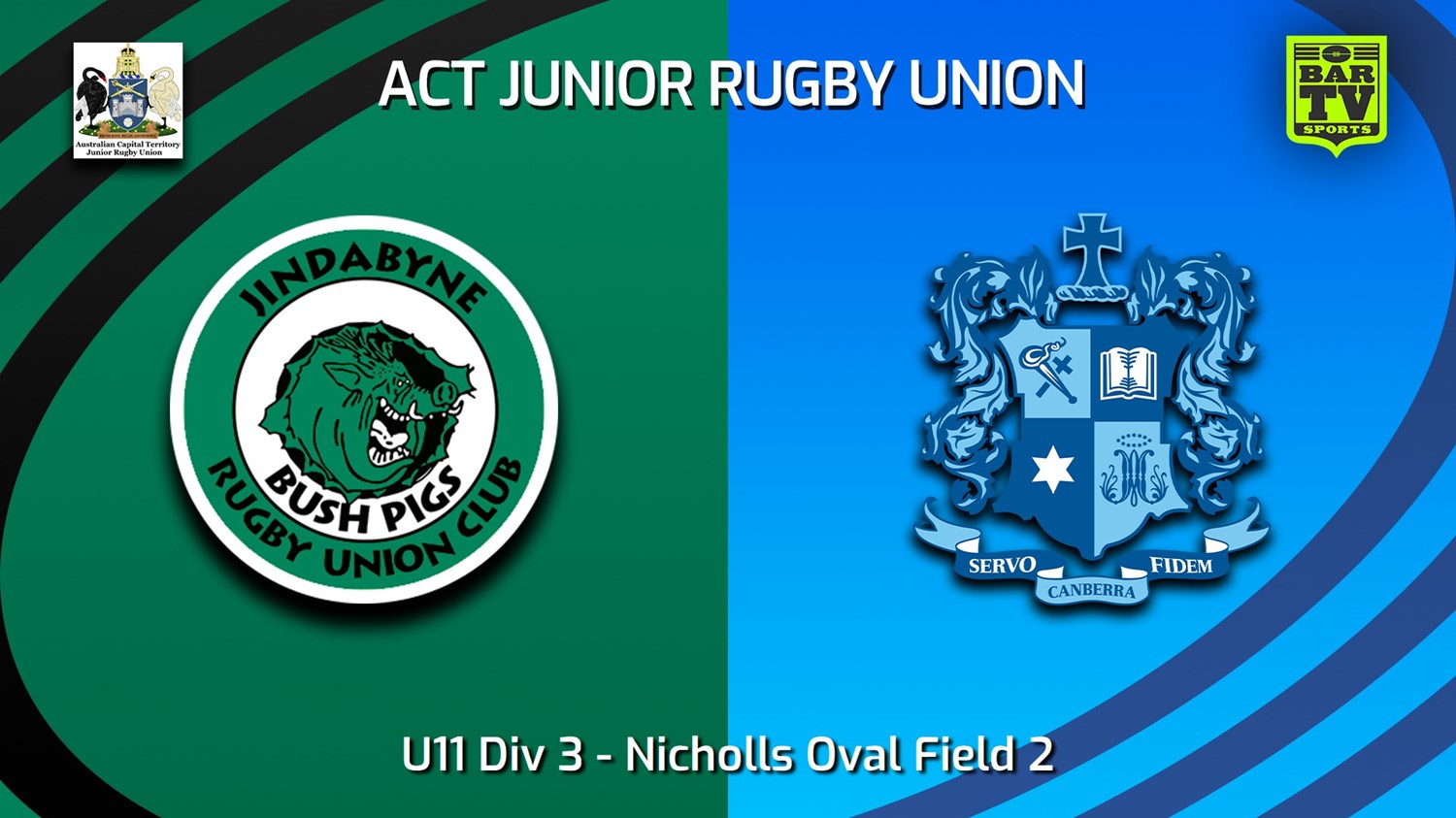 250913-video-ACT Junior Rugby Union Grand Final - U11 Div 2 - Jindabyne Bush Pigs v Marist College Canberra Slate Image