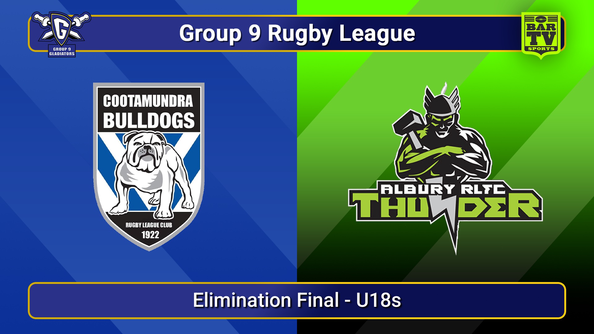 250830-video-Group 9 RL Elimination Final - U18s - Cootamundra Bulldogs v Albury Thunder Slate Image