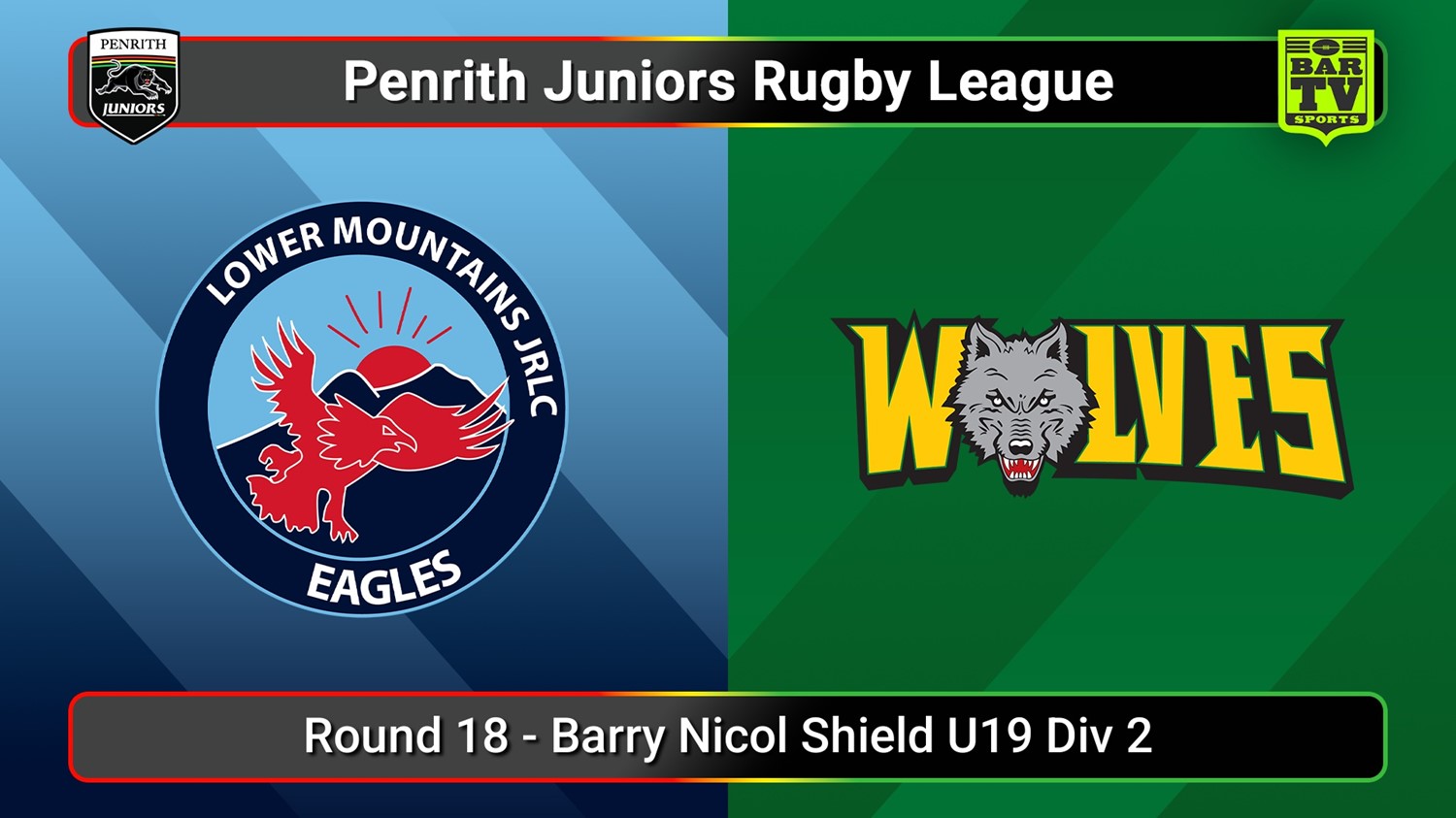250817-video-Penrith & District Junior Rugby League Round 18 - Barry Nicol Shield U19 Div 2 - Lower Mountains v Windsor Wolves Slate Image
