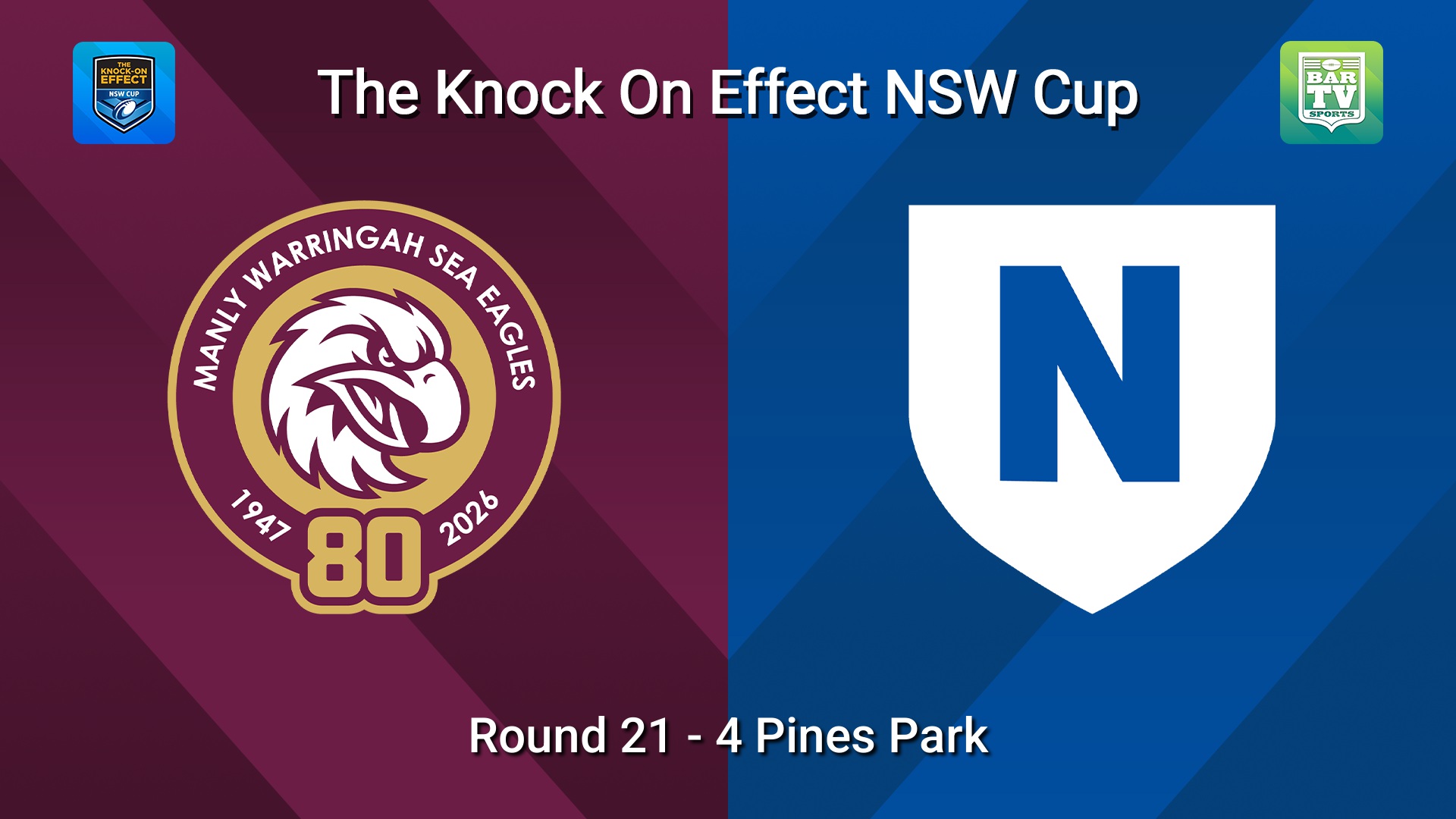 260726-video-The Knock-On Effect NSW Cup Round 21 - Manly Warringah Sea Eagles v Newtown Jets Minigame Slate Image