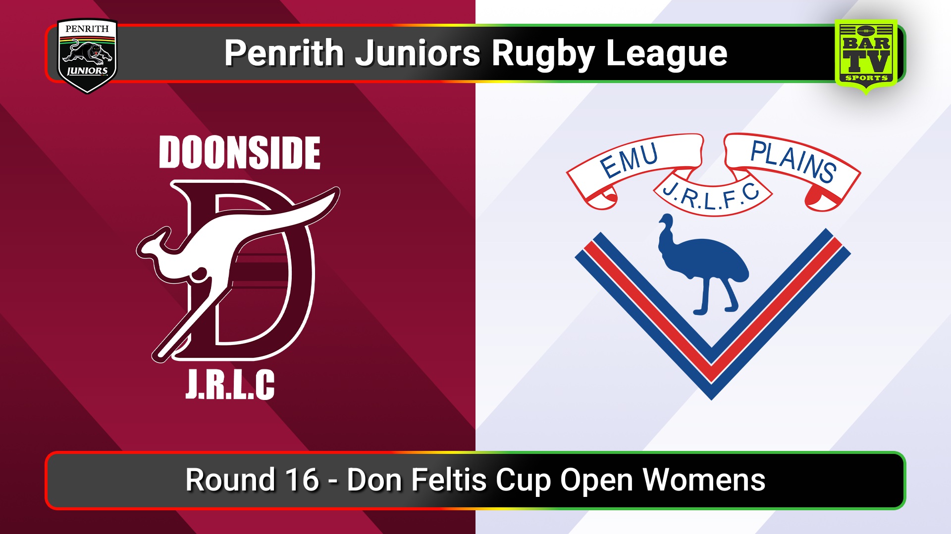 250801-video-Penrith & District Junior Rugby League Round 16 - Don Feltis Cup Open Womens - Doonside v Emu Plains Slate Image