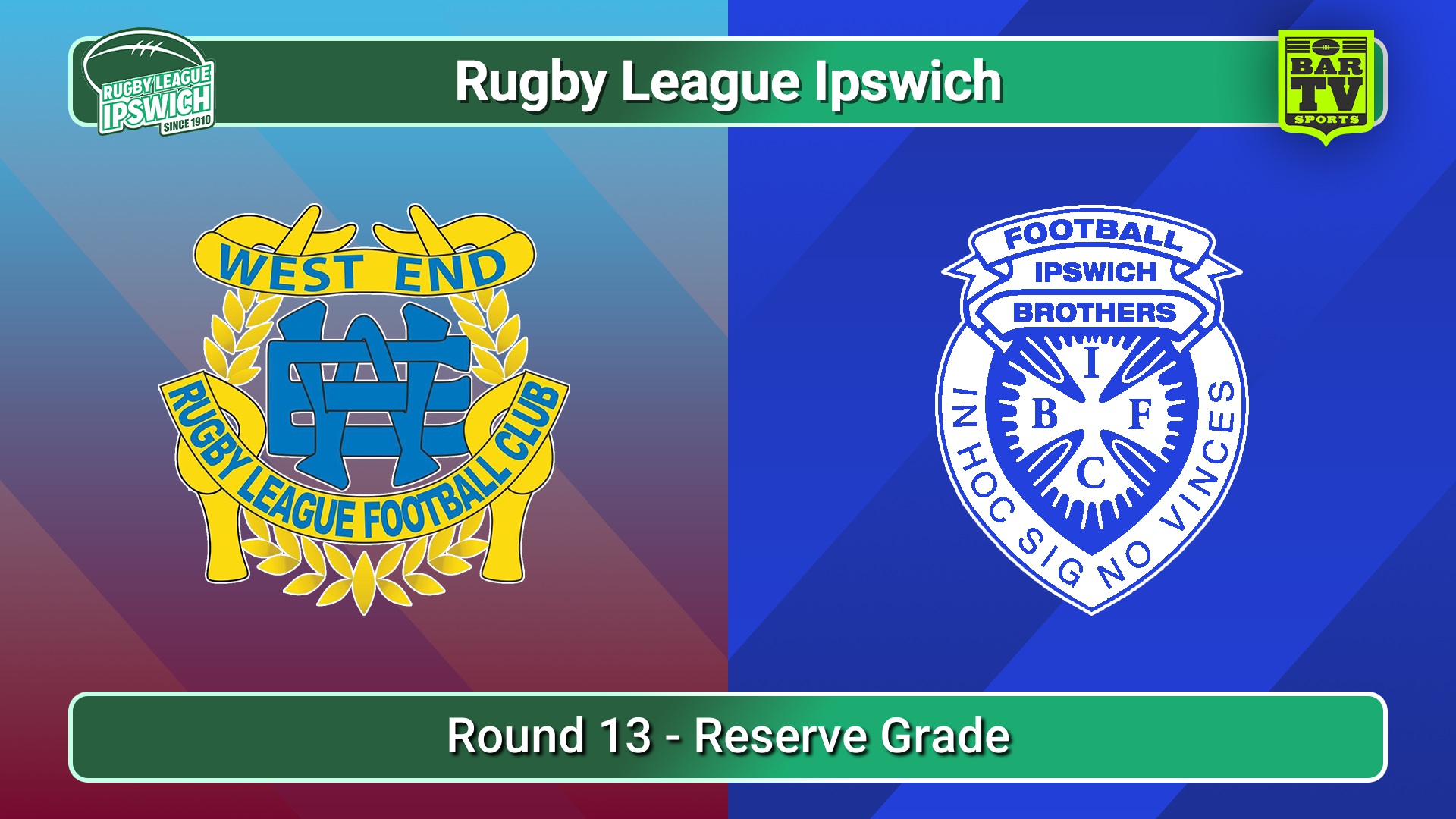 250810-video-Rugby League Ipswich Round 13 - Reserve Grade - West End v Brothers Ipswich Slate Image