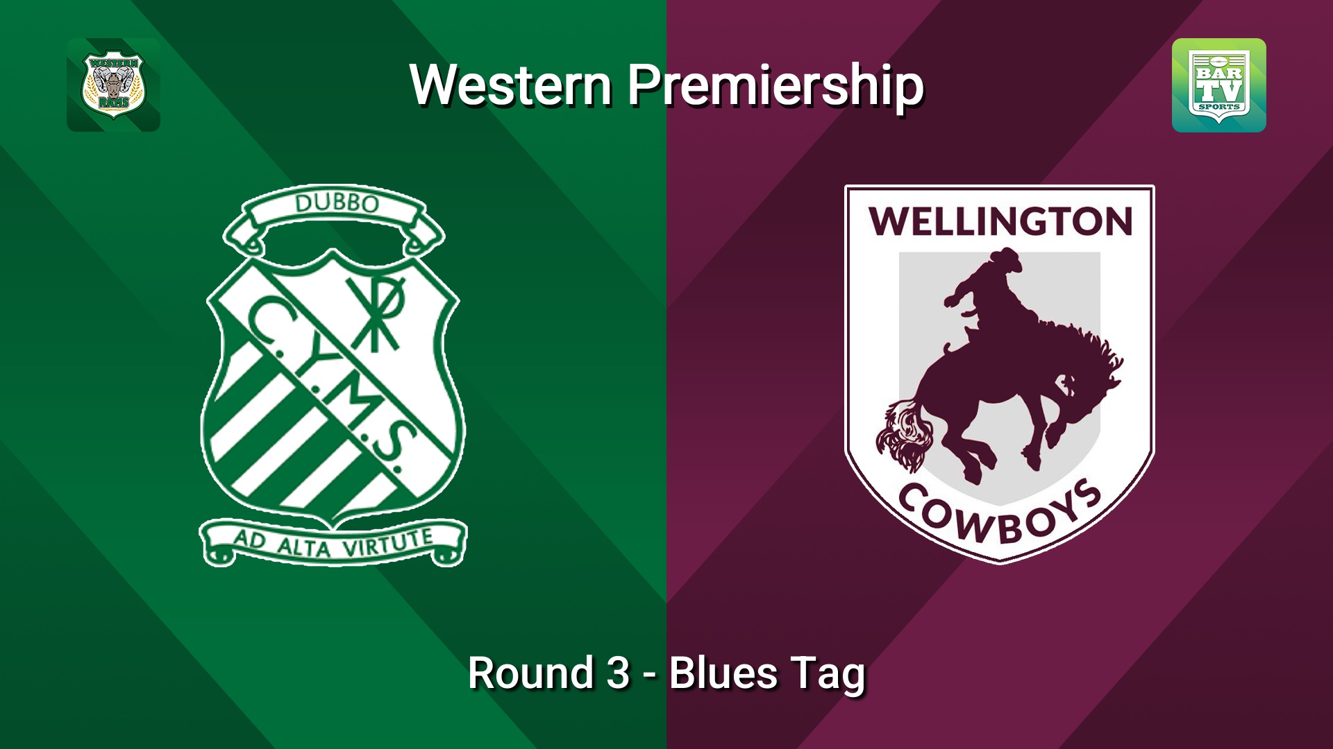 260503-video-Western Premiership Round 3 - Blues Tag - Dubbo CYMS v Wellington Cowboys Slate Image