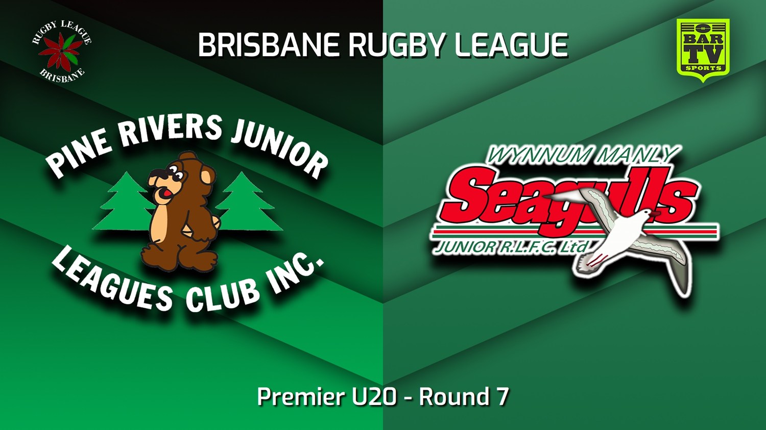 230513-BRL Round 7 - Premier U20 - Pine Rivers Bears v Wynnum Manly Seagulls Juniors Slate Image