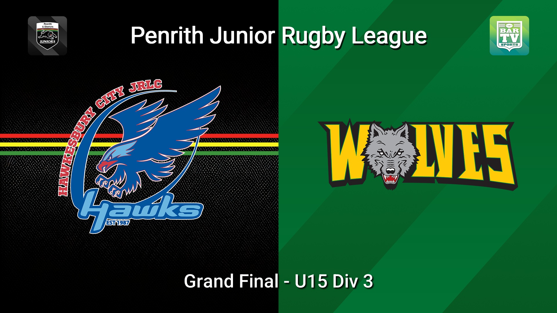260905-video-Penrith & District Junior Rugby League Grand Final - U15 Div 3 - Hawkesbury City v Windsor Wolves Slate Image