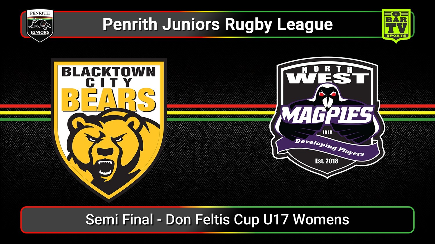 250816-video-Penrith & District Junior Rugby League Semi Final - Don Feltis Cup U17 Womens - Blacktown City v North West Magpies Slate Image