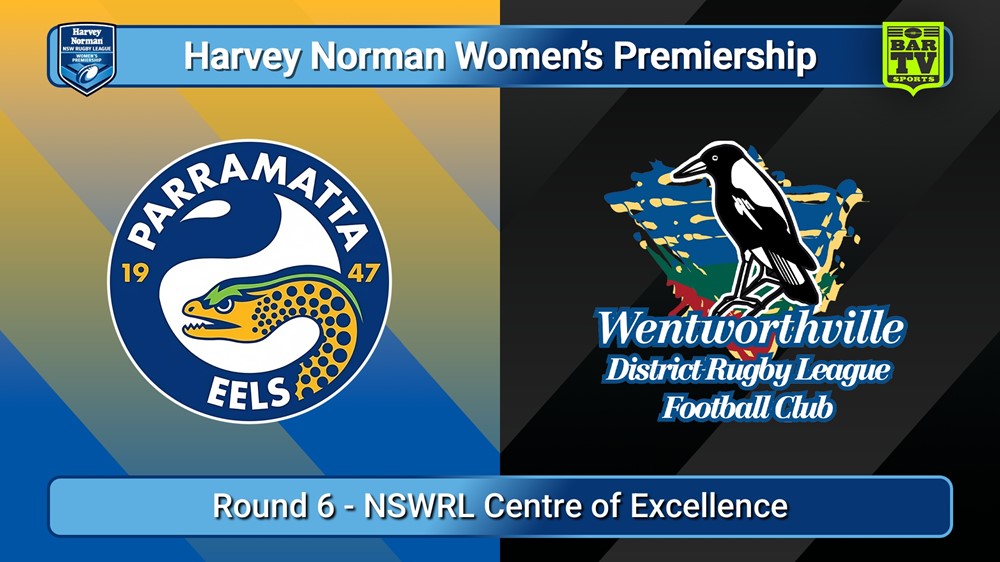 250811-video-Harvey Norman NSW Women's Premiership Round 6 - Parramatta Eels v Wentworthville Magpies  Slate Image