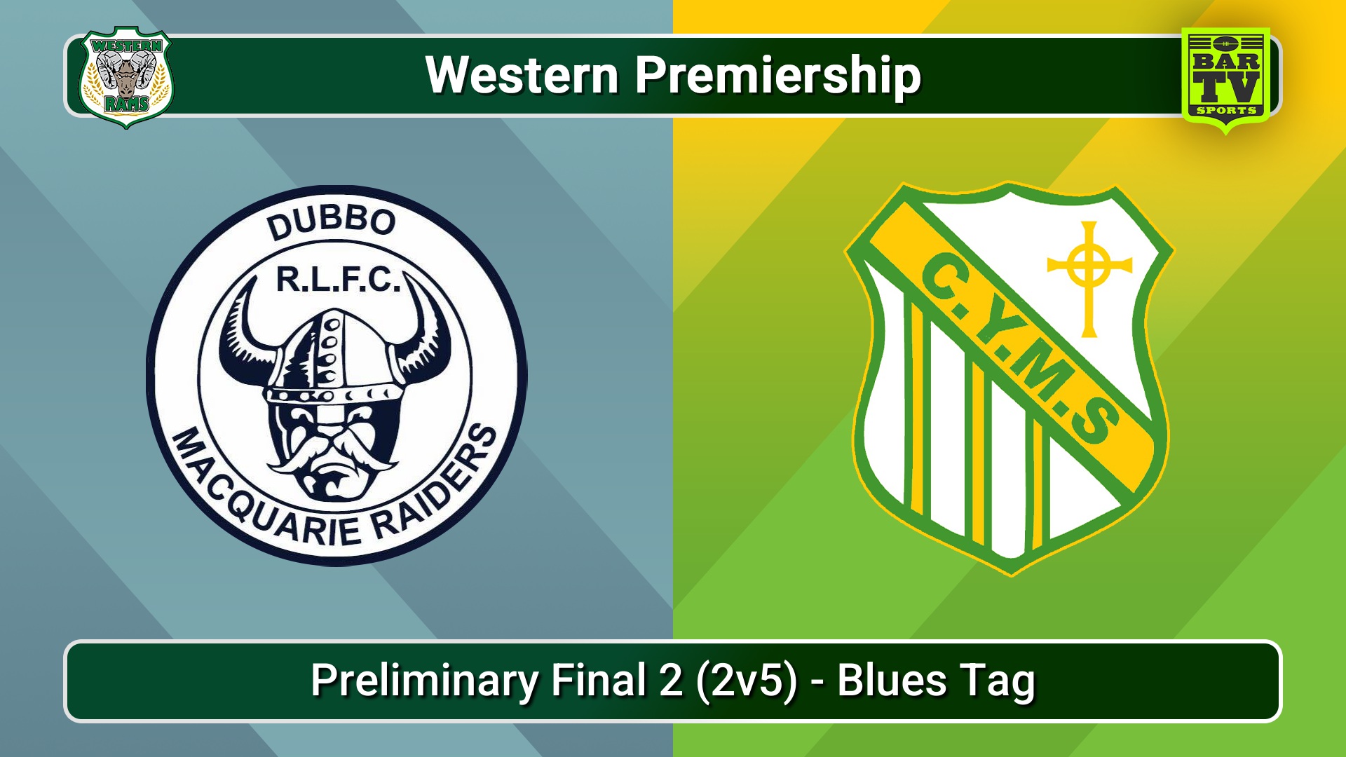 250831-video-Western Premiership Preliminary Final 2 (2v5) - Blues Tag - Dubbo Macquarie Raiders v Orange CYMS Slate Image