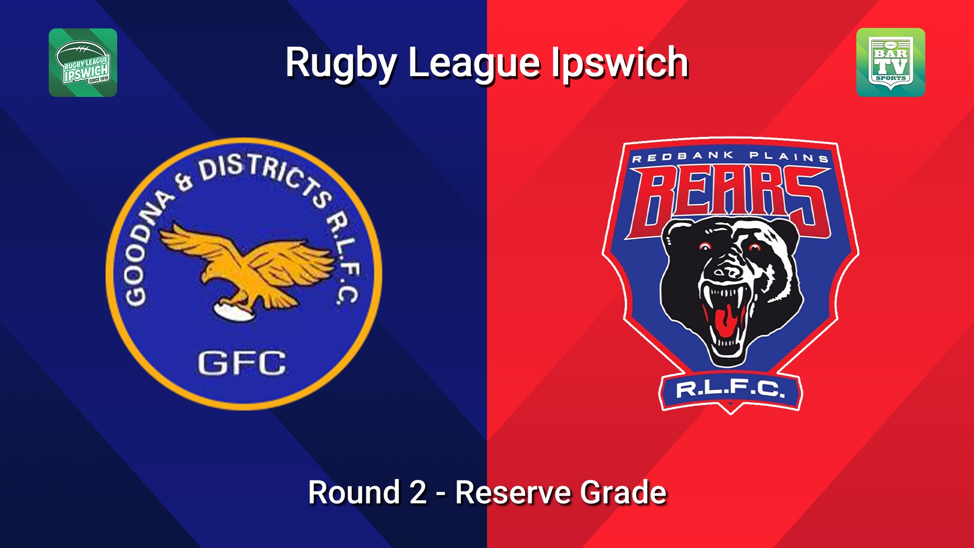 260329-video-Rugby League Ipswich Round 2 - Reserve Grade - Goodna v Redbank Plains Bears Minigame Slate Image