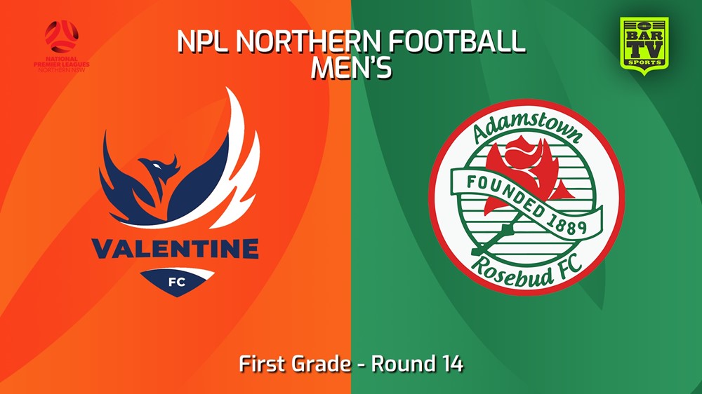 240803-video-NNSW NPLM Round 14 - Valentine Phoenix FC v Adamstown Rosebud FC Slate Image