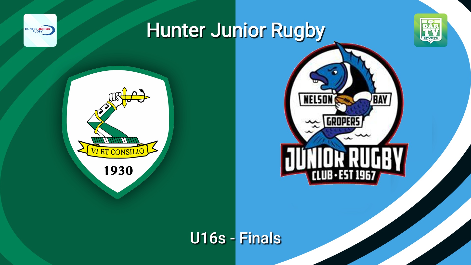 260822-video-Hunter Junior Rugby Union Finals - U16s - Merewether Carlton v Nelson Bay Minigame Slate Image