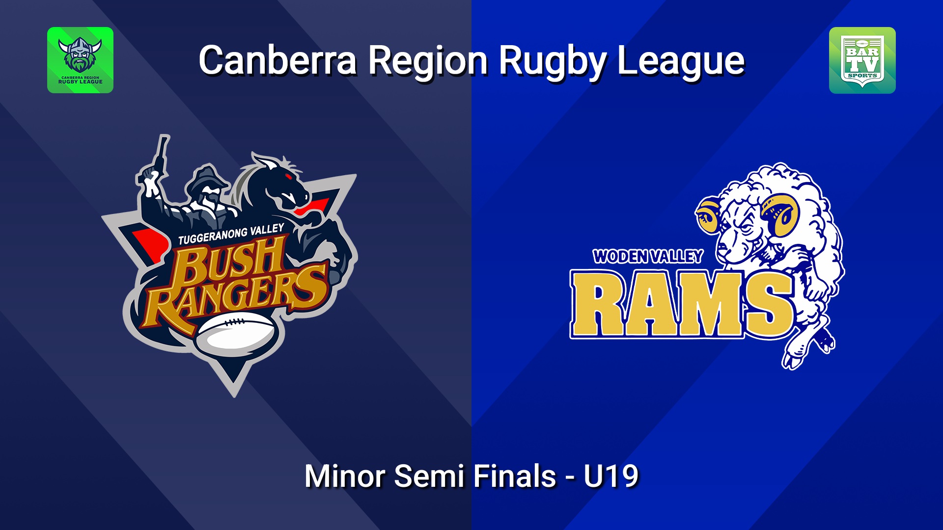 260906-video-Canberra Minor Semi Finals - U19 - Tuggeranong Bushrangers v Woden Valley Rams Slate Image