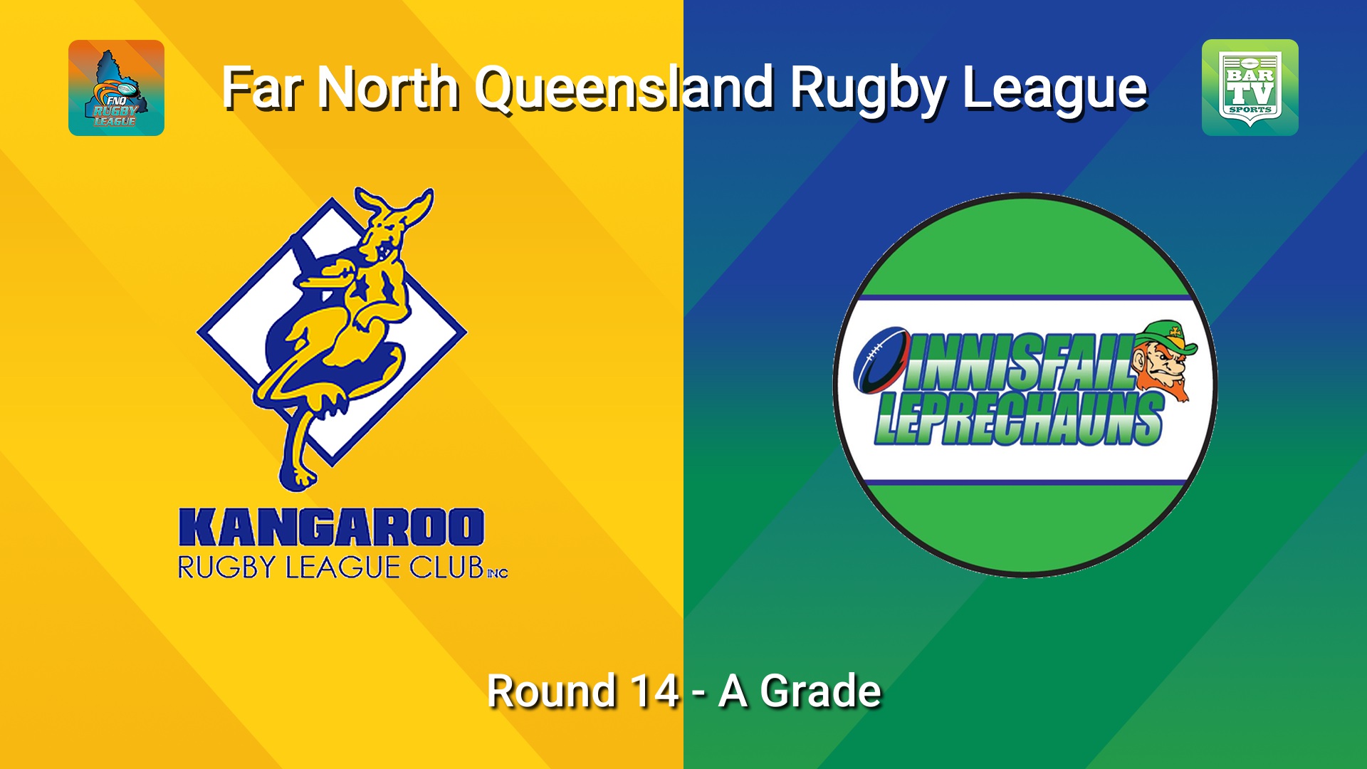 260705-video-FNQ Rugby League Round 14 - Kenfrost Homes A Grade - Cairns Kangaroos v Innisfail Leprechauns  Slate Image
