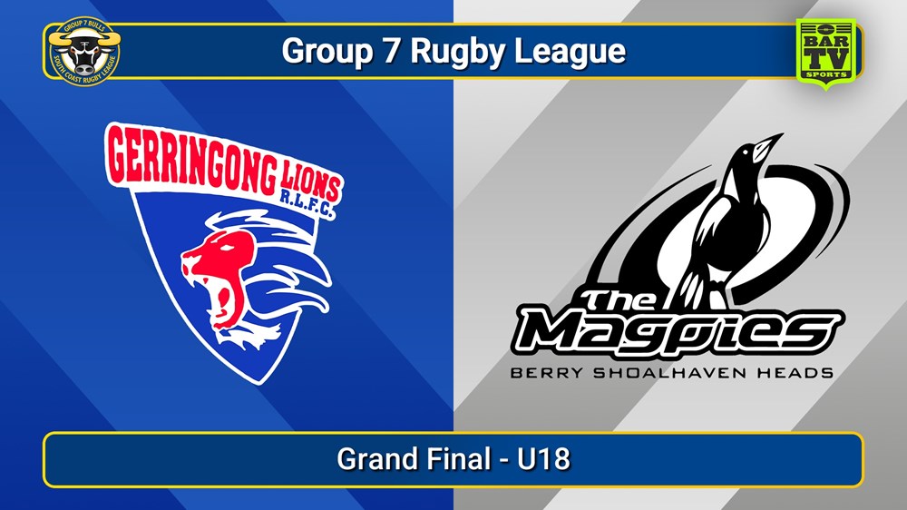 250928-video-South Coast Grand Final - U18 - Gerringong v Berry-Shoalhaven Heads Slate Image