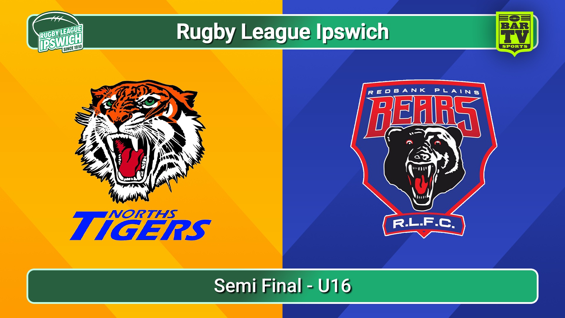 250831-video-Rugby League Ipswich Semi Final - U16 - Norths Tigers v Redbank Plains Juniors Slate Image
