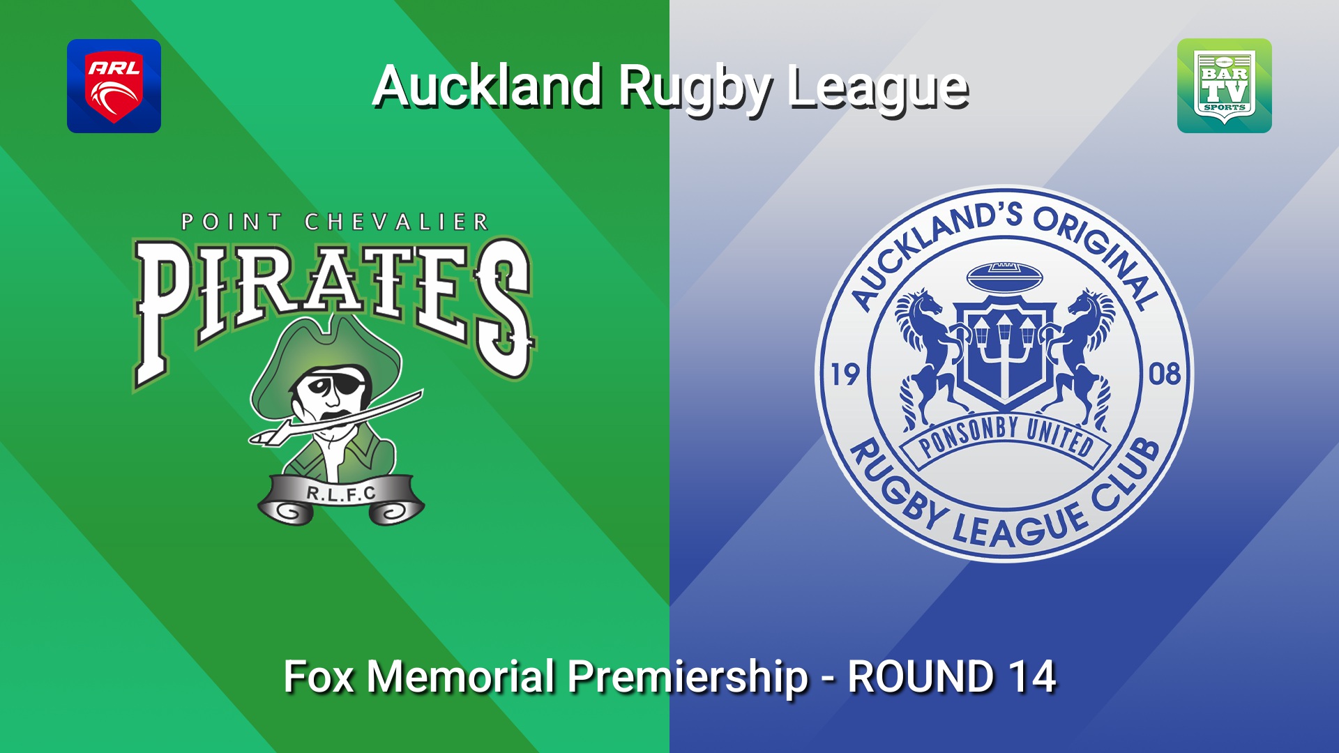 260725-video-Auckland RL ROUND 14 - Fox Memorial Premiership - Pt Chevalier Pirates v Ponsonby Ponies Slate Image